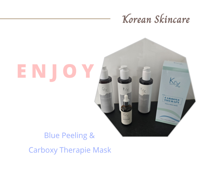KRX Aesthetics Carboxy producten Verpakkingsproducten van KRX Aesthetics Carboxy gebruikt tijdens gezichtsbehandelingen